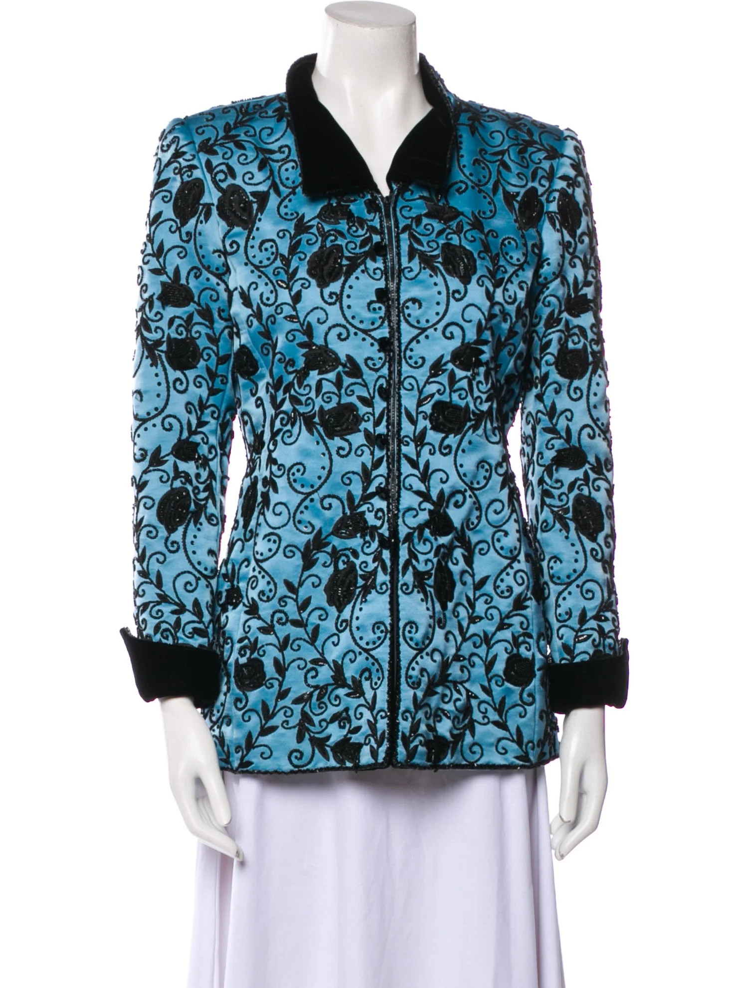 Floral Print Evening Jacket | The RealReal