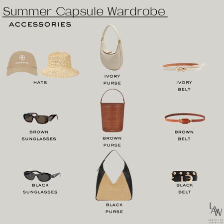 Summer Capsule: Accessories

#LTKfindsunder100 #LTKstyletip #LTKfindsunder50