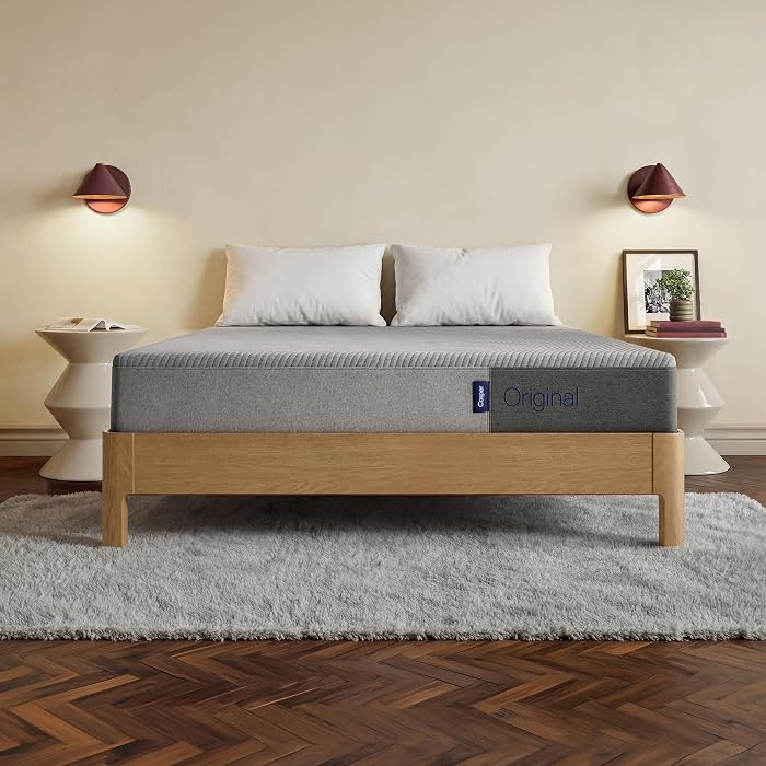 Casper Sleep Original Foam Queen Mattress \u2013 Medium Firm Feel with Zoned Support \u2013 Motio... | Amazon (US)