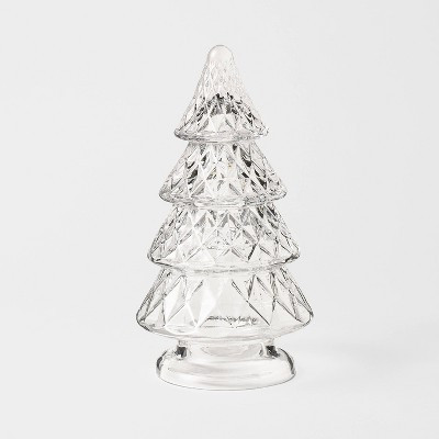 Small Etched Glass Christmas Tree - Threshold™ designed with Studio McGee | Target