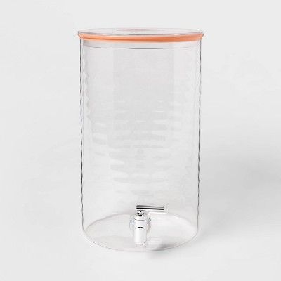 2.6gal Plastic Beverage Dispenser Orange - Threshold™ | Target