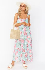 Julianna Maxi Dress ~ Ocean Bloom | Show Me Your Mumu