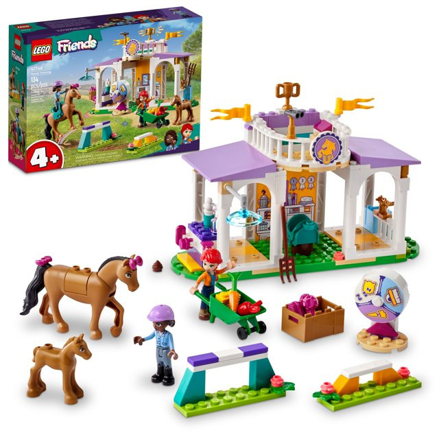 LEGO Friends Horse Training 41746 Toddler Building Toy, Great Christmas Gift for 4 Year Old Girls... | Walmart (US)