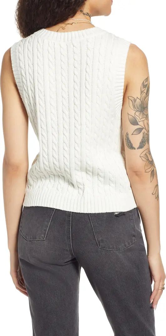 Cable Knit Sweater Vest | Nordstrom