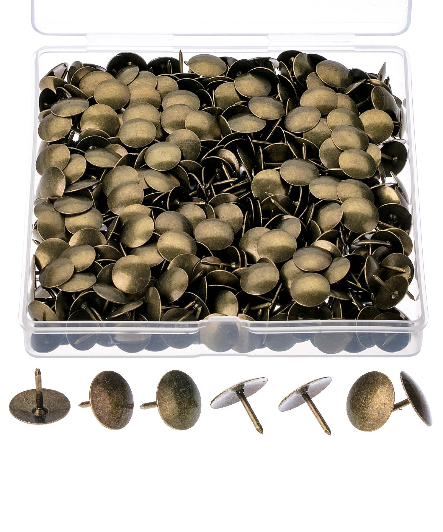 Mr. Pen- Thumb Tacks, 500 Pack, Bronze, Flat Push Pins, Thumbtack, Flat Thumb Tacks, Metal Push Pins, Thumbtacks, Push Pin, Thumb Tack, Thumbtacks Flat, Flat Push Pins for Bulletin Board | Amazon (US)