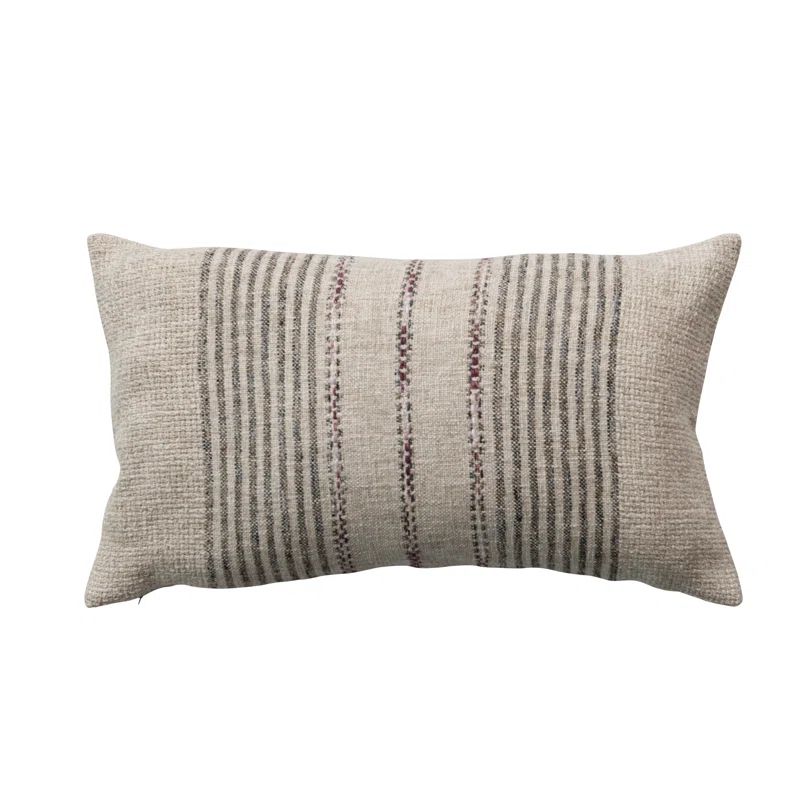 Vladilena Striped Cotton Throw Pillow | Wayfair North America