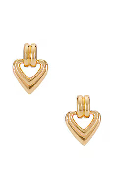 MIRANDA FRYE Ruby Earrings in Gold from Revolve.com | Revolve Clothing (Global)
