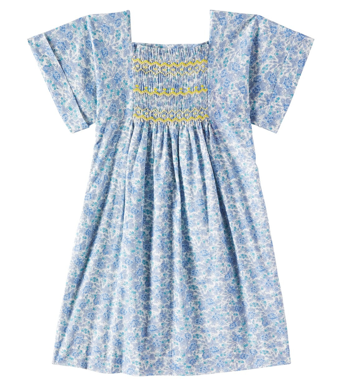 Paysanne floral smocked cotton dress | Mytheresa (US/CA)
