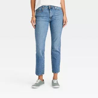 Women's High-Rise Straight Cropped Jeans - Universal Thread™ | Target