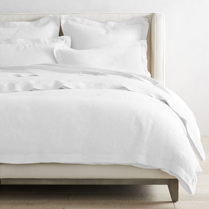 Chambers Linen Duvet Cover & Shams | Williams-Sonoma
