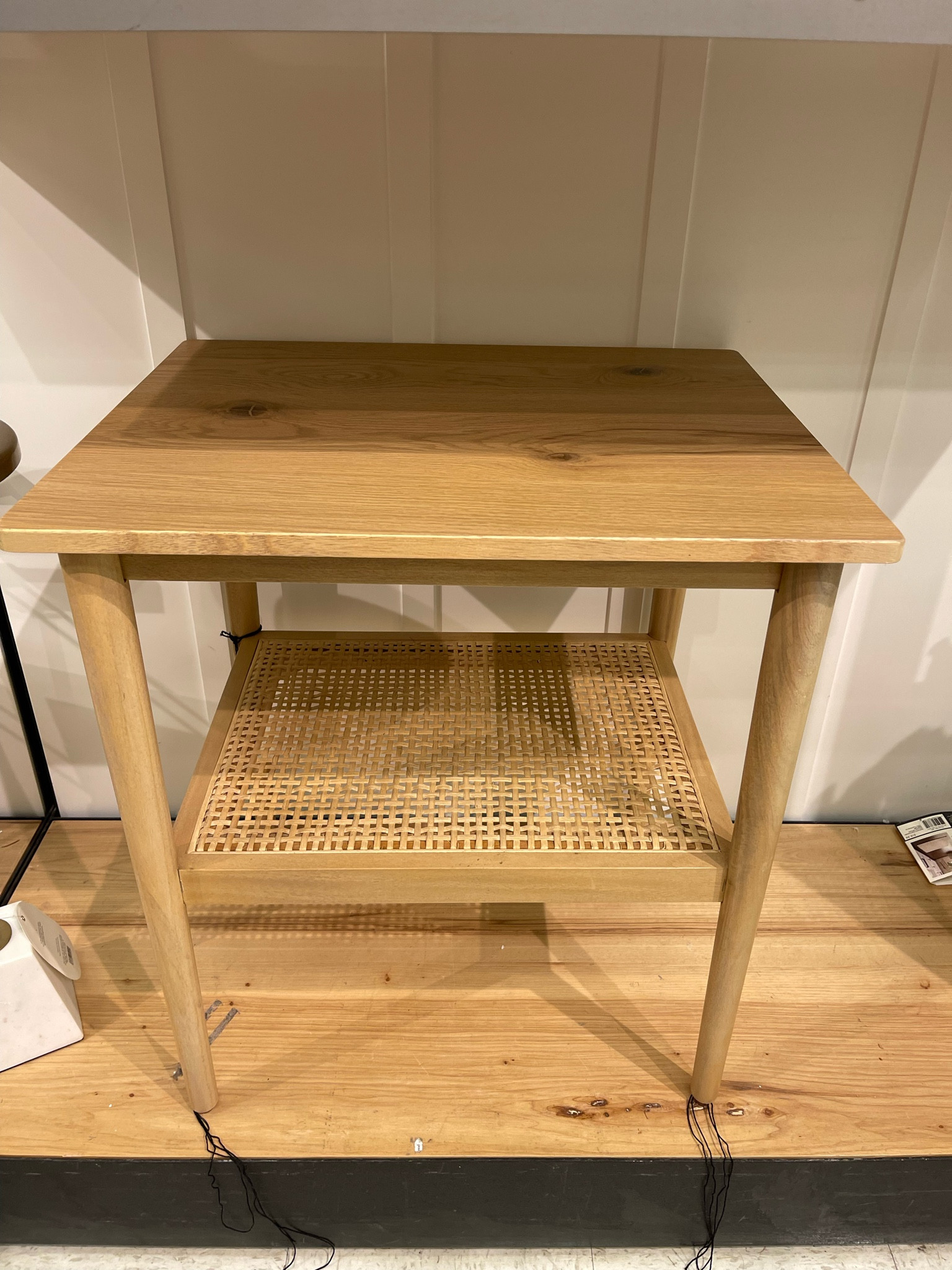 Wood & Cane Square Accent Table … curated on LTK