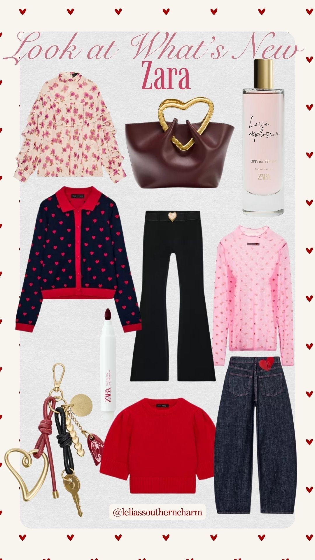 Loving the new Valentine’s Day collection that just launched at @Zara ❤️💌😍 #Zara #Zarastyle 

#LTKValentine #LTKBeauty #LTKWorkwear