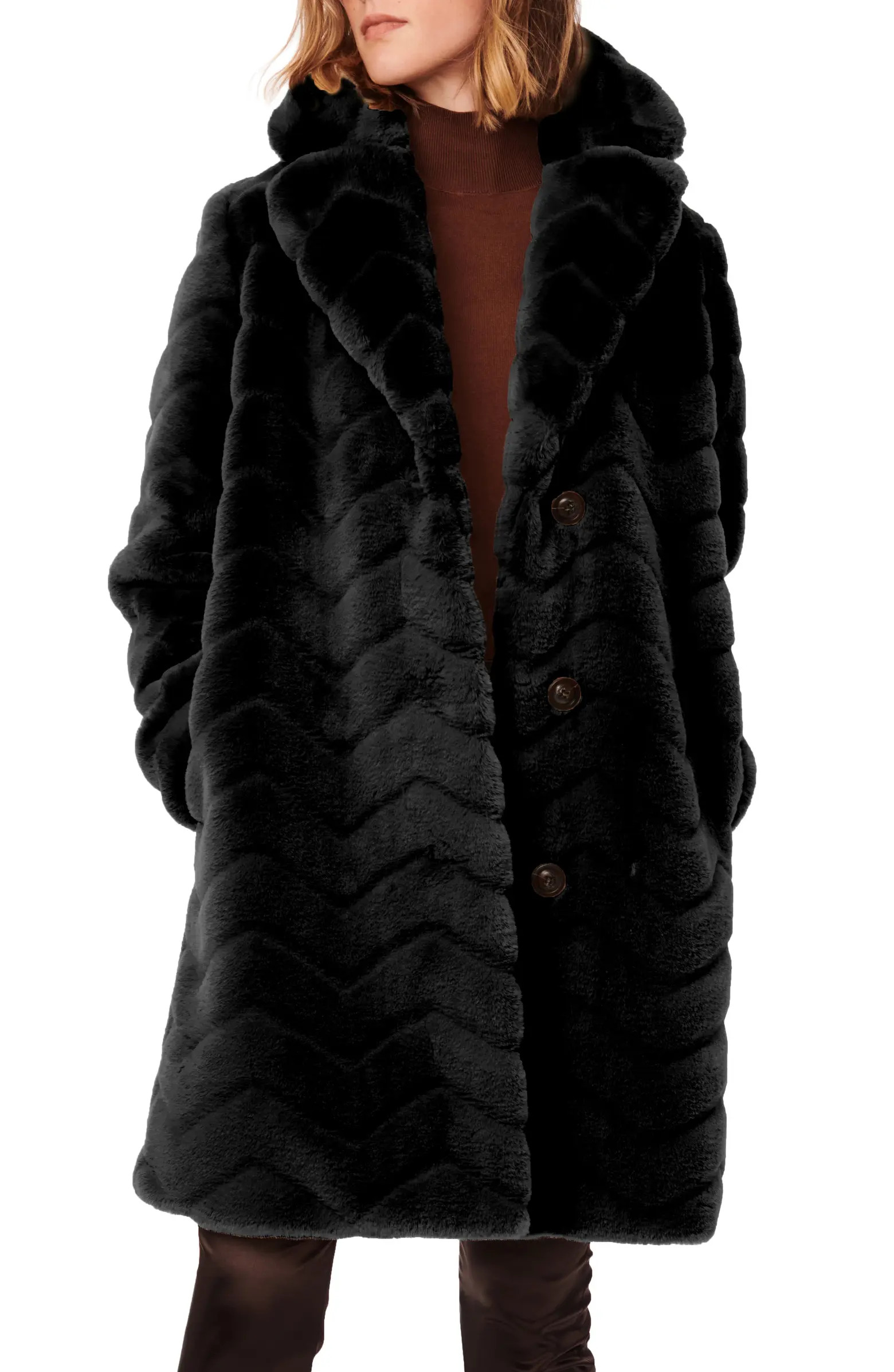 Bernardo Faux Fur Coat | Nordstrom | Nordstrom