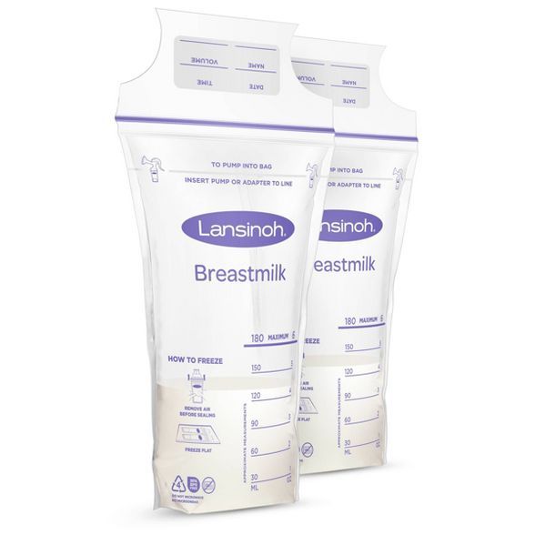 Lansinoh Breast Milk Storage Bags - 100ct | Target