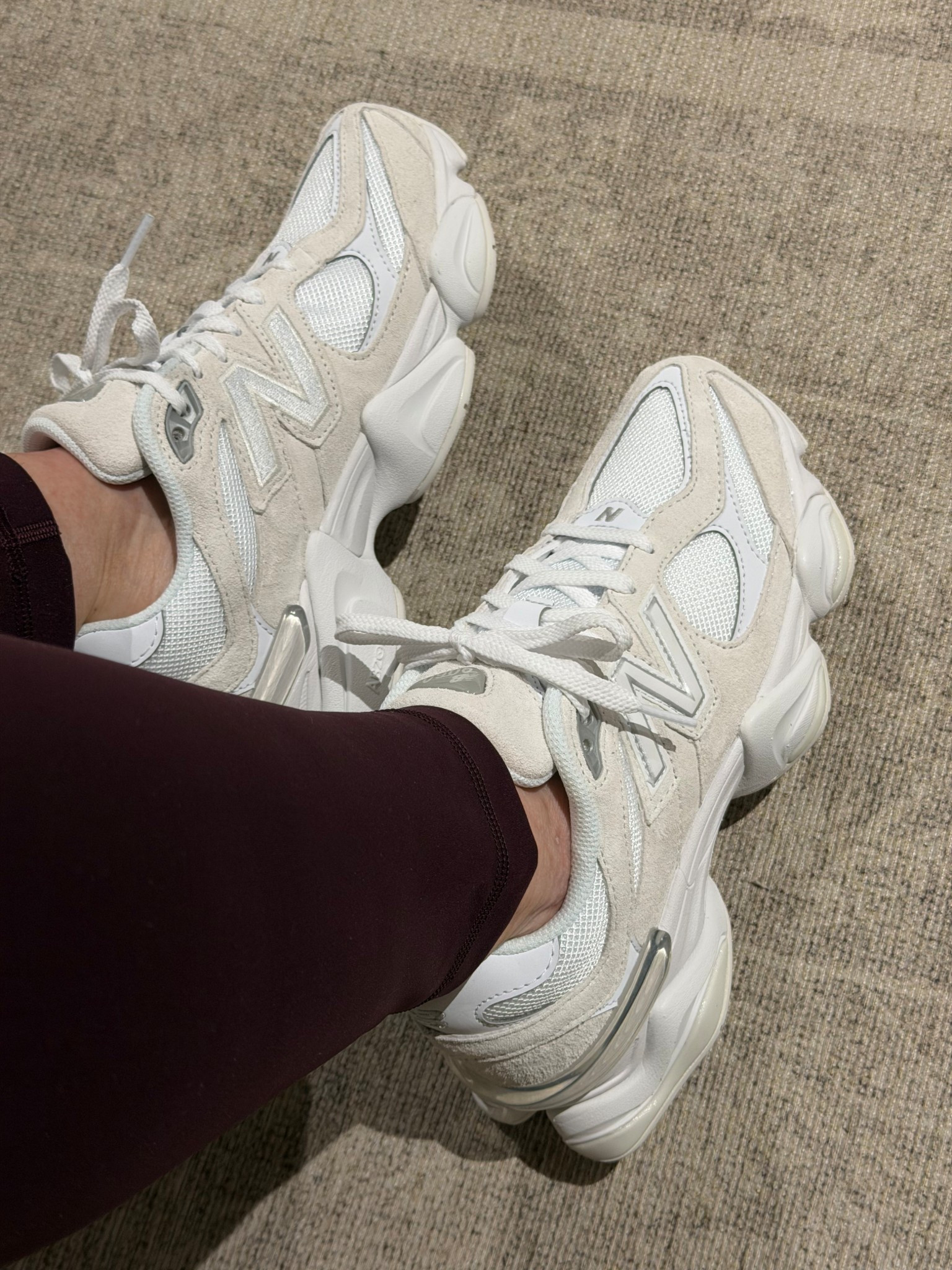 OBSESSED! My first pair of New Balance 9060 and I’m in love. This shoe is beautiful, comfortable and so boujee! I ordered my true size 8.5 and fits perfect. This is a lifestyle sneaker NOT a running shoe. 

#LTKfitnessgoals #LTKActive #LTKootd