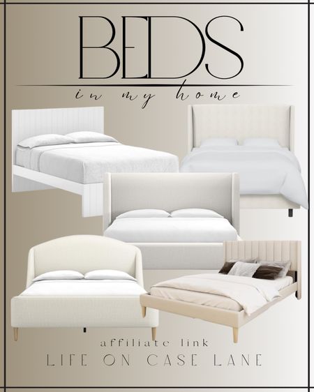 Beds in my home - upholstered bed, guest room bed, primary bed, kids bed, bedroom furniture 

#LTKhome
