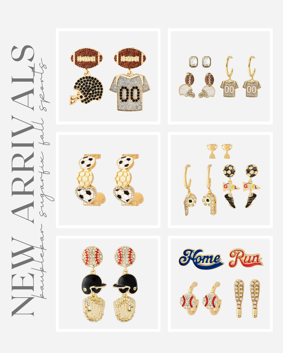 Fall sports season is almost here and my earring game is READY 🏈⚽⚾ BaubleBar Sugarfix at Target has the cutest sports earrings — football, soccer, baseball- for a great price!

#LTKmomlife #LTKSeasonal #LTKKids