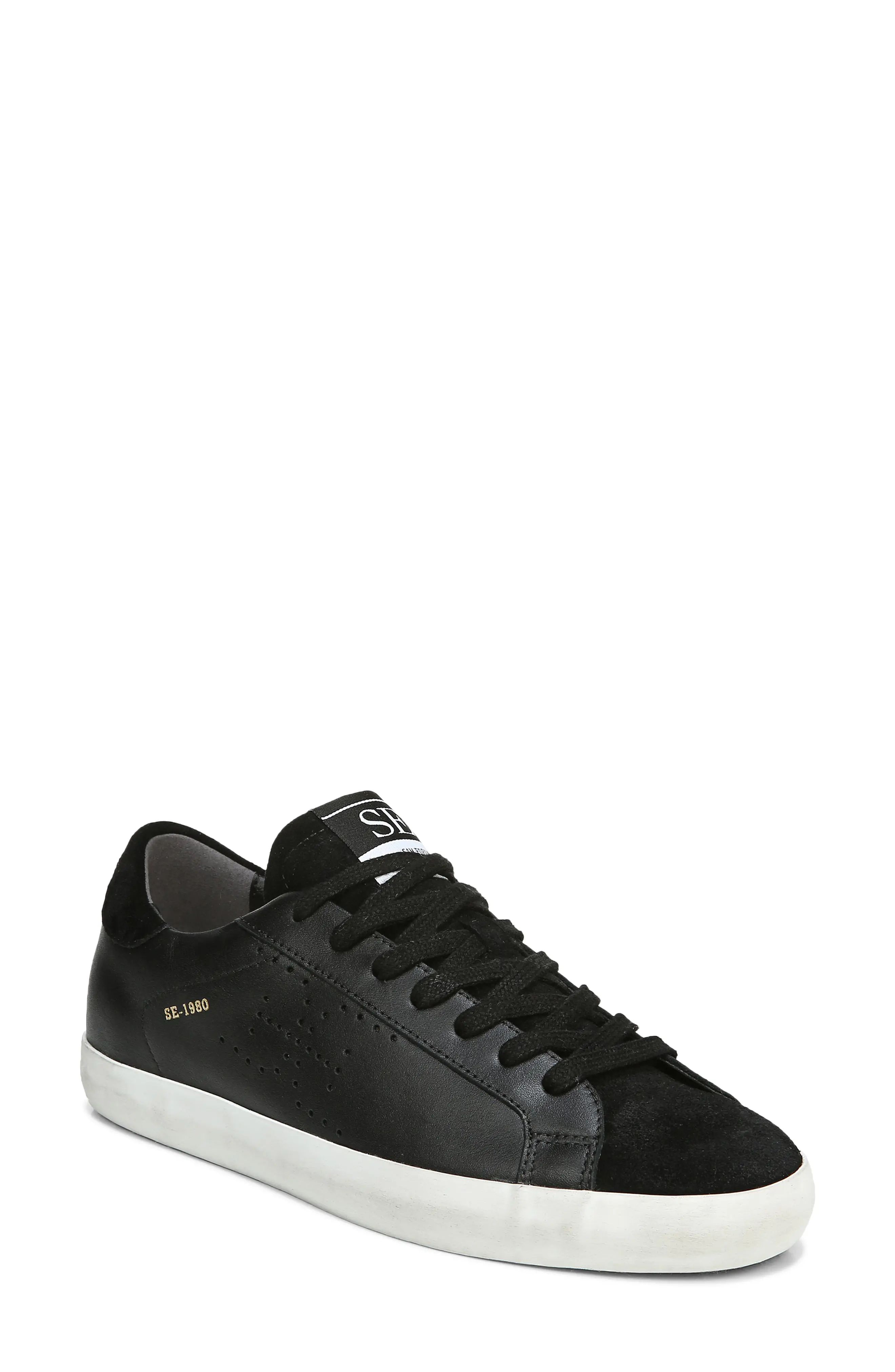 Women's Sam Edelman Aubrie Sneaker, Size 10.5 M - Black | Nordstrom