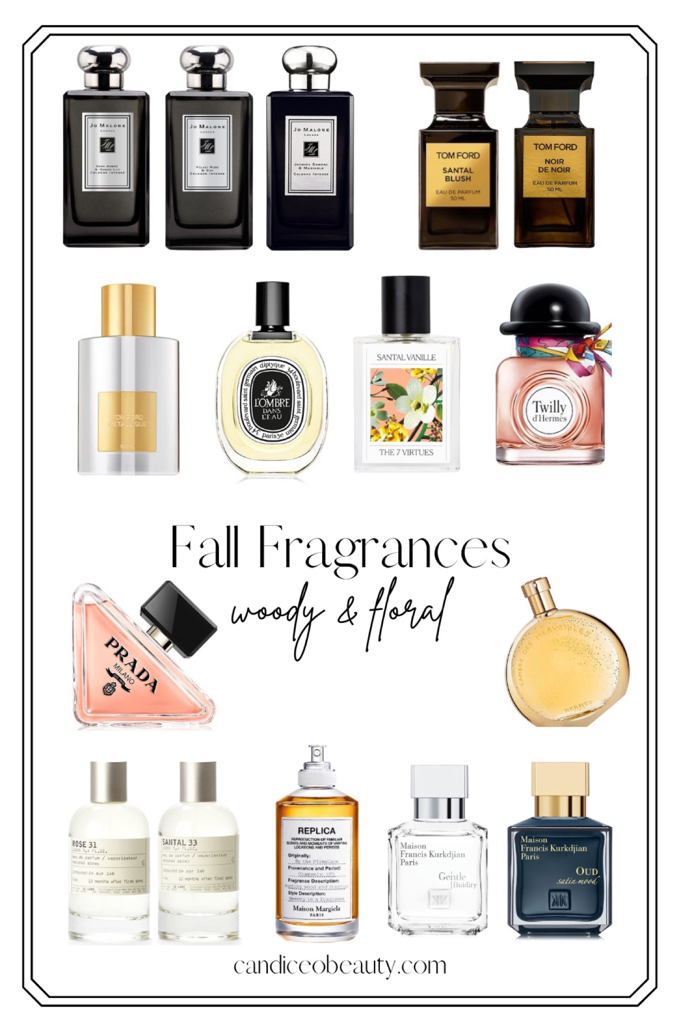 Fall fragrance options for those who like woodsy, floral and musky notes  

#LTKSeasonal #LTKbeauty