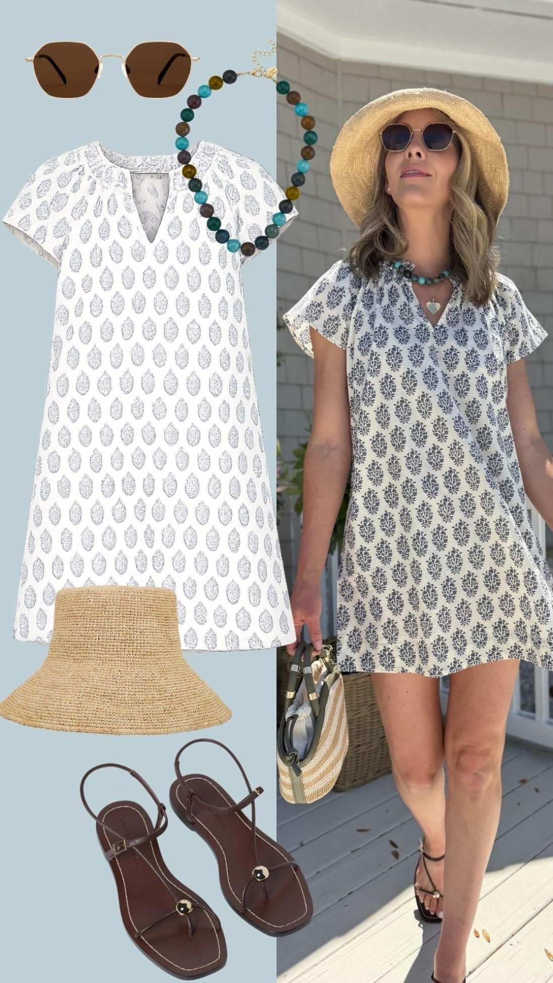 the most perfect throw on & go dress for a casual lunch! I’m such a sucker for a block print & this dress does not upset! Wearing a size small.

#LTKSeasonal #LTKootd