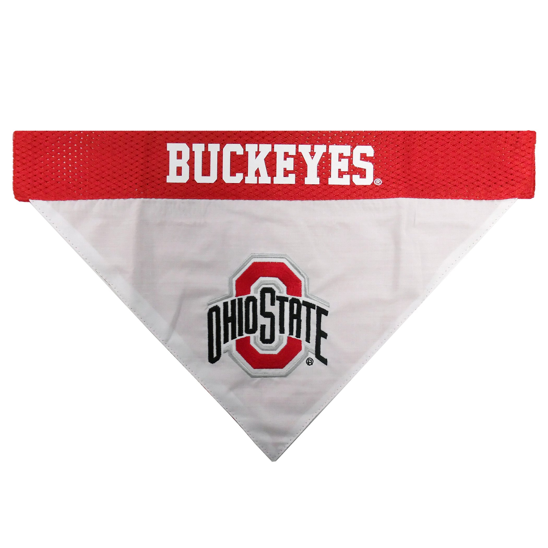 Pets First Collegiate Pet Accessories, Reversible Bandana, Ohio State Buckeyes Size XX-Large | Amazon (US)