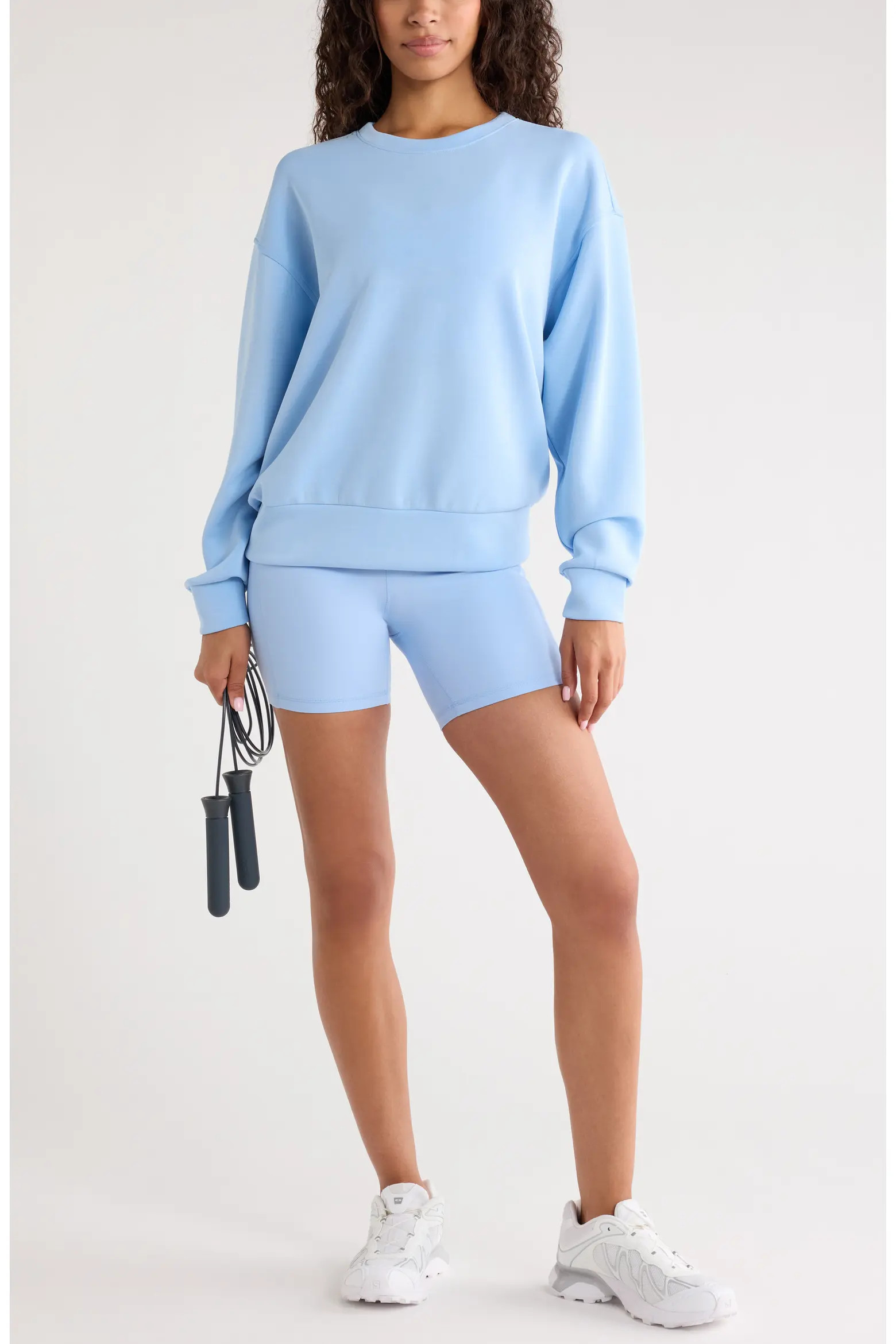 Soft Luxe Boxy Crew Sweatshirt (Women) | Nordstrom | Nordstrom