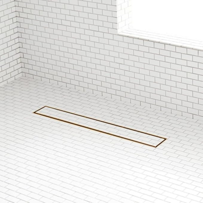 Signature Hardware 927530-24 Cohen 24" Tile Insert Linear Shower Drain - Less Flange | Amazon (US)