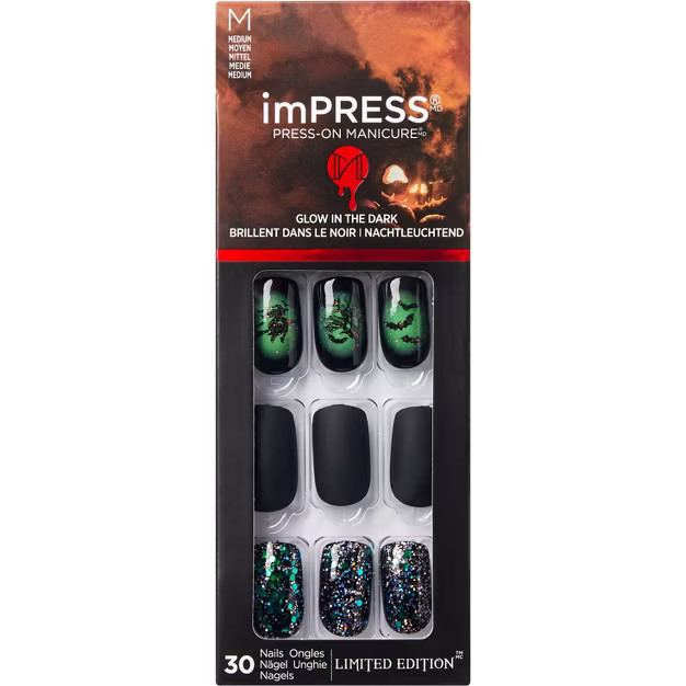 KISS Products imPRESS Fake Nails - Witchful Thinking - 34ct | Target