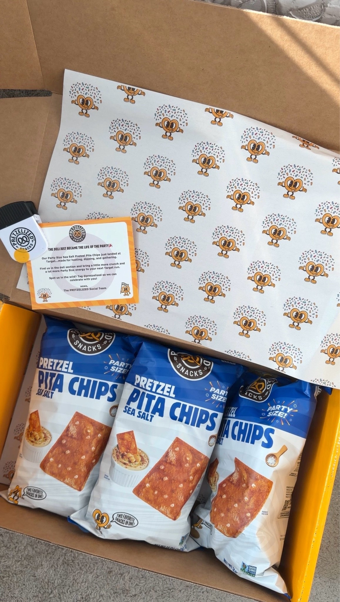 Pretzel Pita Chips