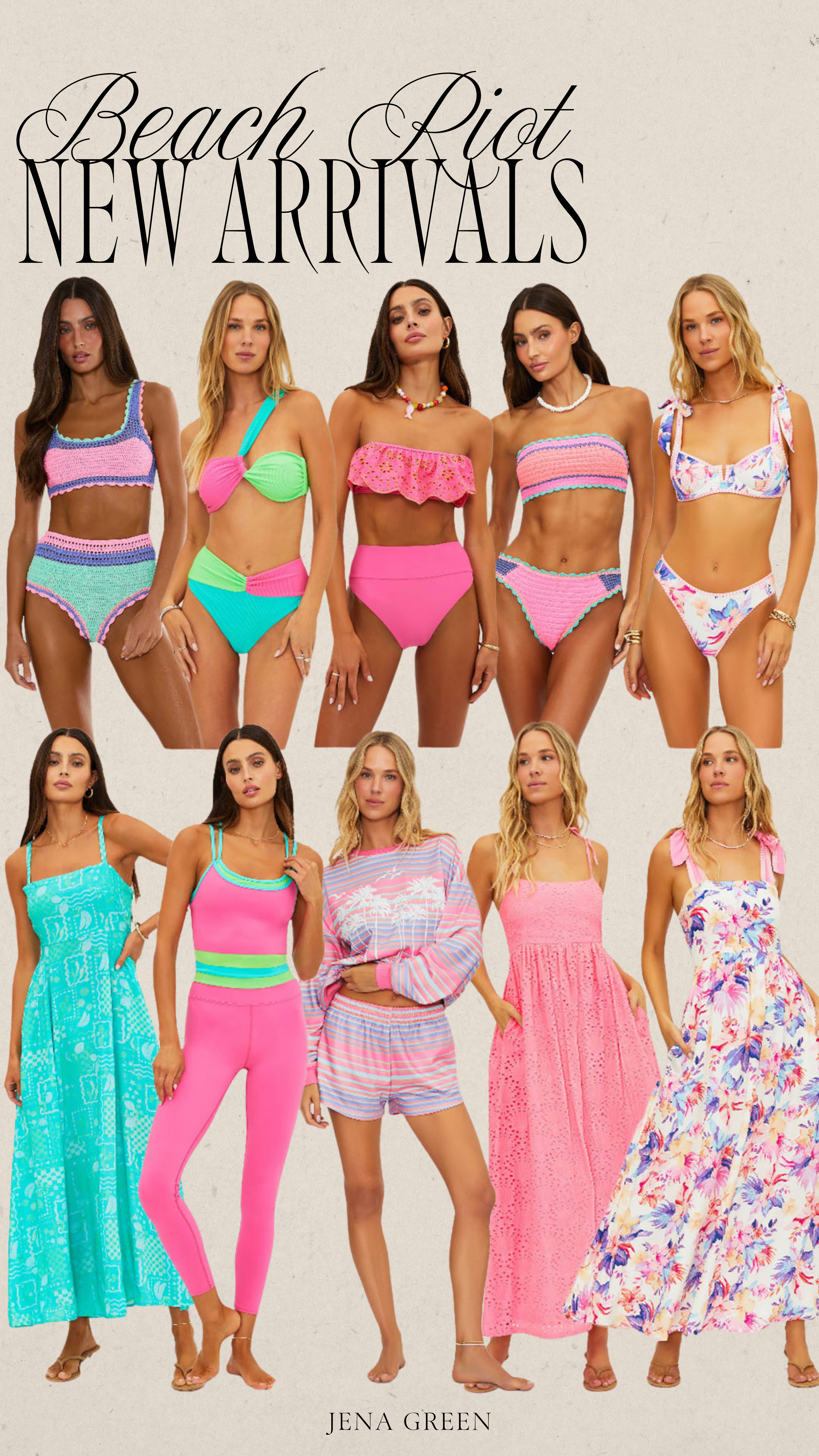 Beach Riot New Arrivals | Beach Riot New Fashion | Spring Dresses | Spring Swimsuits  

 #LTKSeasonal #LTKSwim