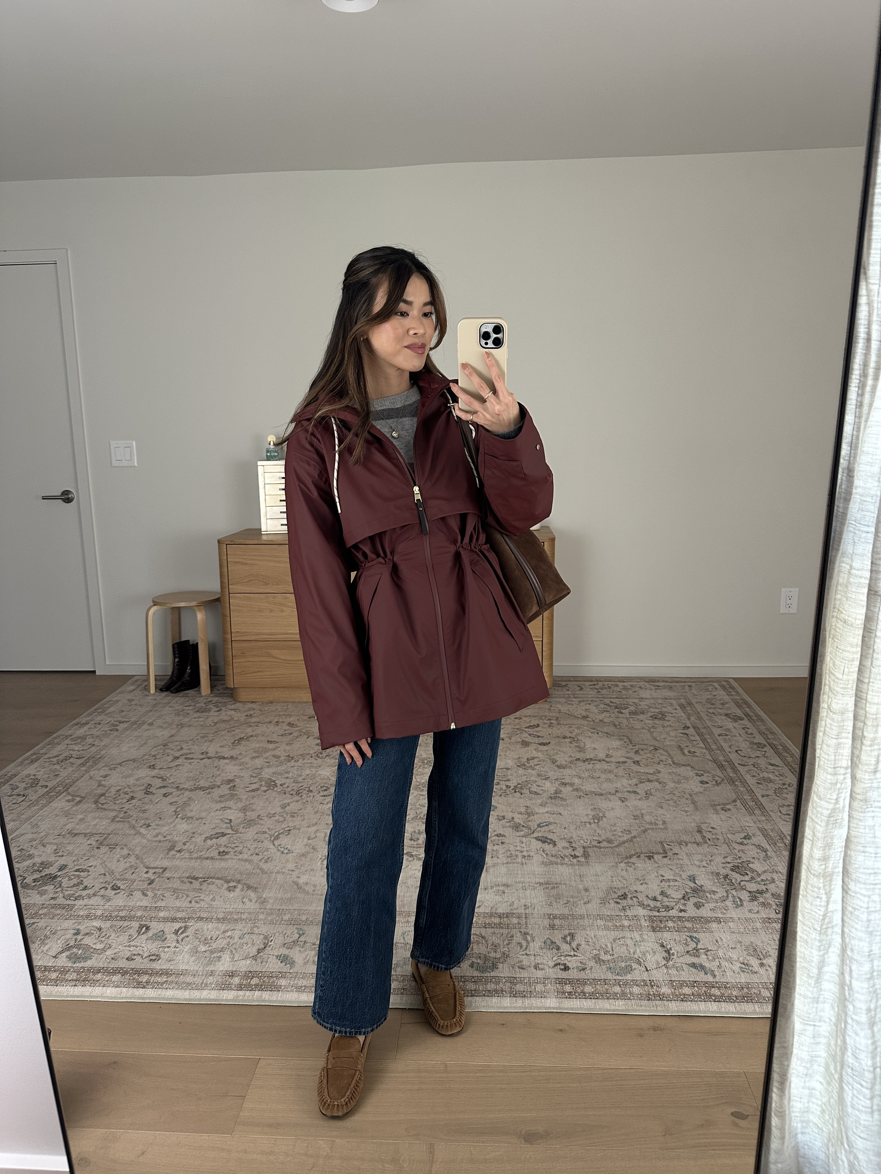 Wearing my favorite @abercrombie denim! Perfect for petite heights (I’m 5’2).

Sizing info: 
-Aritzia Outpost Sweater (Size small in hthr chrm/ hthr dk gry) 
-Abercrombie High Rise Relaxed Straight Jean (Size 23 Extra Short in Medium Wash) 
-Varley Alyssa Rain Jacket (Size XS in Andorra Brown)

petite fashion, get dressed with me, outfit inspiration, ootd, nashville outfit, Nashville influencer, petite style, vacation style, casual outfits, mom style, petite pants, fall outfits, fall outfit info, fall pants, fall outfit idea, fall top, fall sweater, fall shoes, Varley, Varley tryon, Varley unboxing, Varley for petite, rain jacket, fall rain coat

#LTKootd #LTKSeasonal #LTKPetite