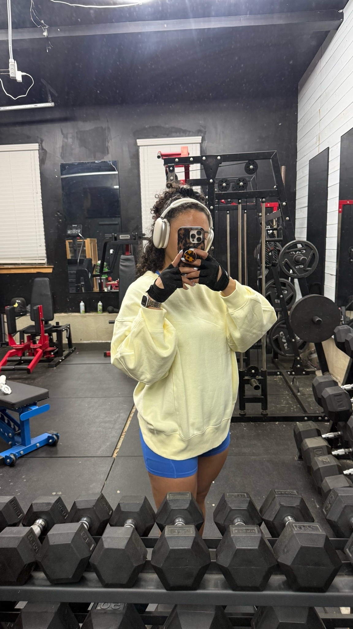Aerie sweatshirt size medium fits very oversized biker shorts set size medium tank has a built-in bra with great support #aerie #amazon #activewear @Aerie

#LTKfitnessgoals #LTKActive #LTKootd