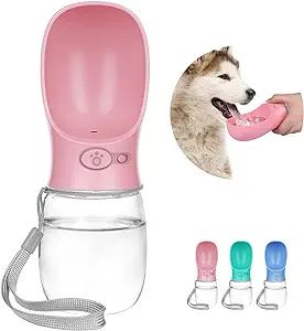 Yicostar Dog Water Bottle, Leak Proof Portable Dog Water Bottle for Walking Dog Water Dispenser w... | Amazon (US)