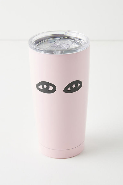 Clare V. for Anthropologie Francophile Travel Mug By Clare V. in Pink Size ONE SIZE