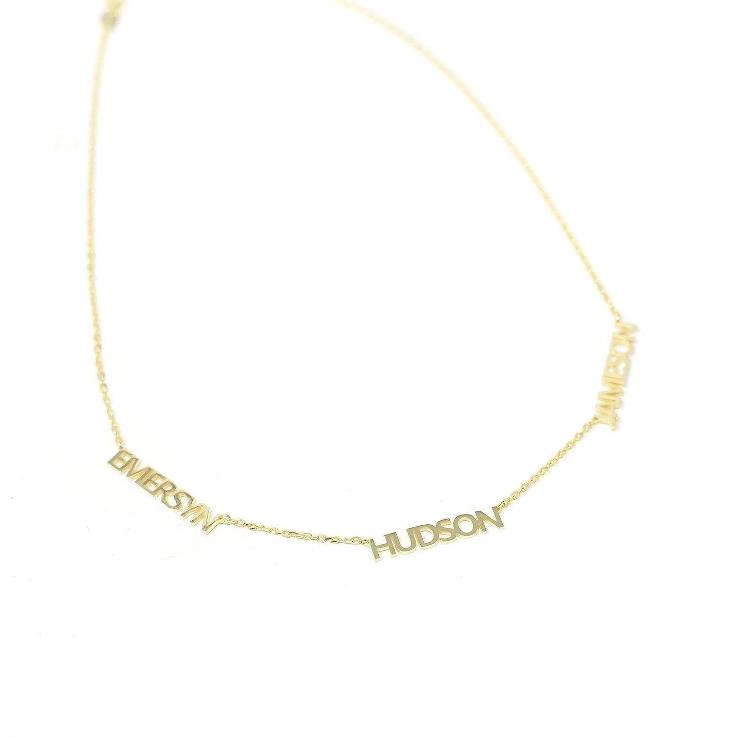 Custom Name or Mantra Necklace | The Sis Kiss