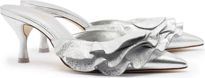 Larroudé Candy Ruffle Mule (Women) | Nordstrom | Nordstrom