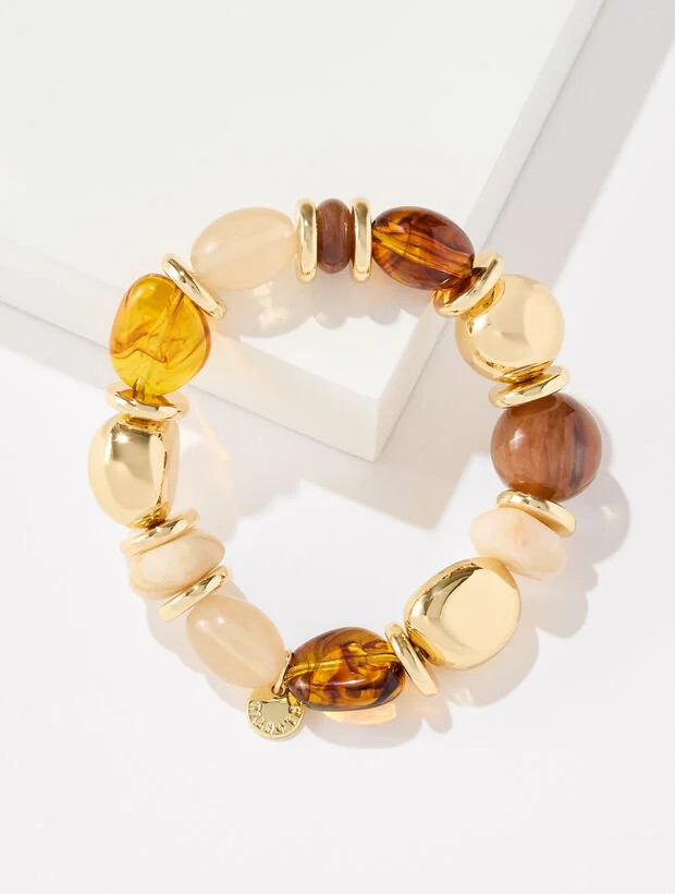 Chunky Bead Stretch Bracelet | Talbots