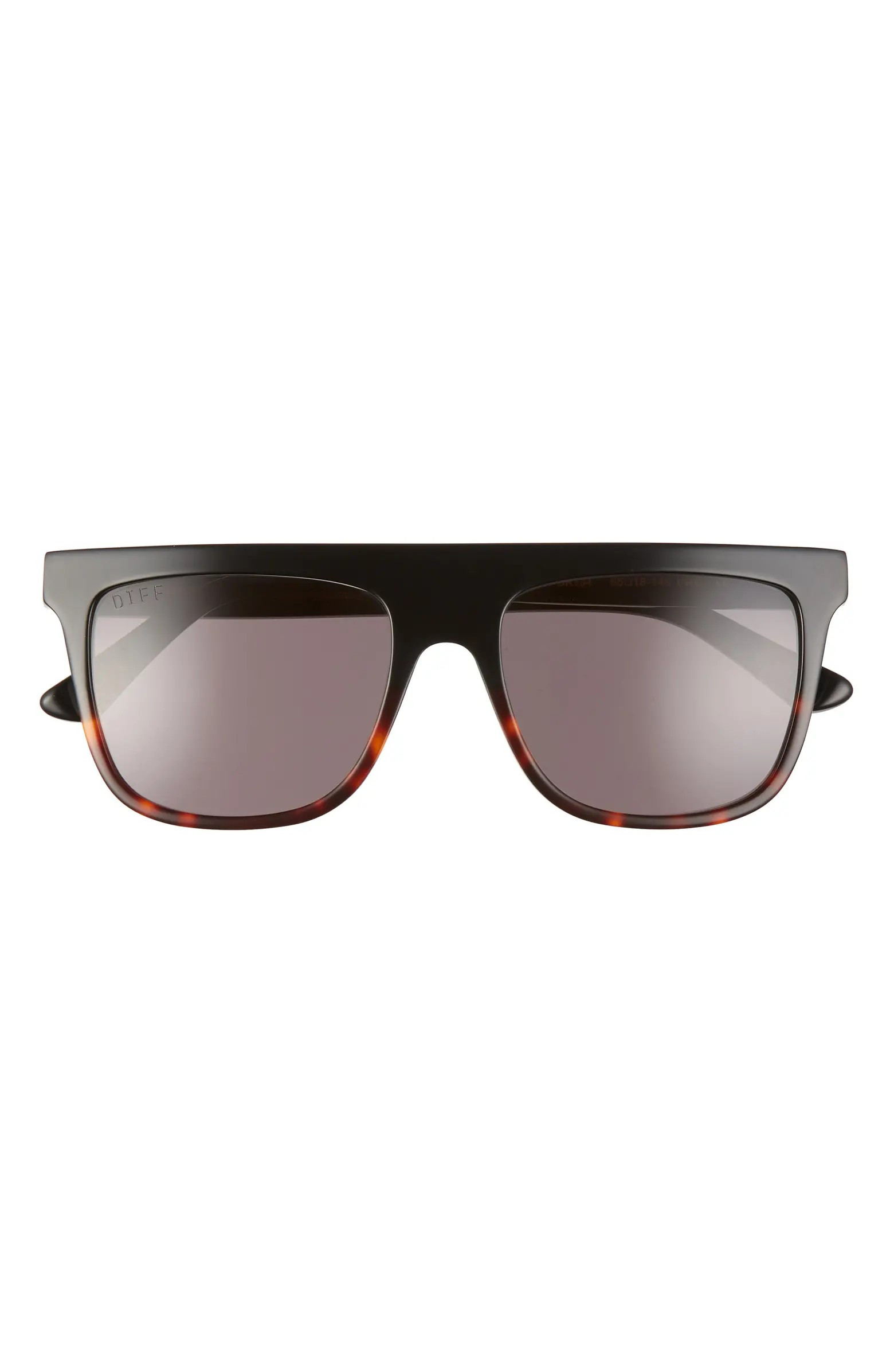 Stevie 55mm Gradient Flat Top Sunglasses | Nordstrom