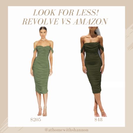 Shared this revolve dress yesterday I was obsessed with but just found one that’s so similar on Amazon 
#amazon #deals #wedding 

#LTKsalealert #LTKFind #LTKstyletip