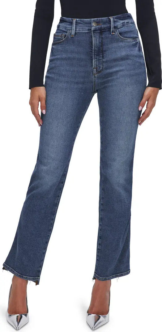 Good Curve Step Hem Straight Leg Jeans | Nordstrom Rack