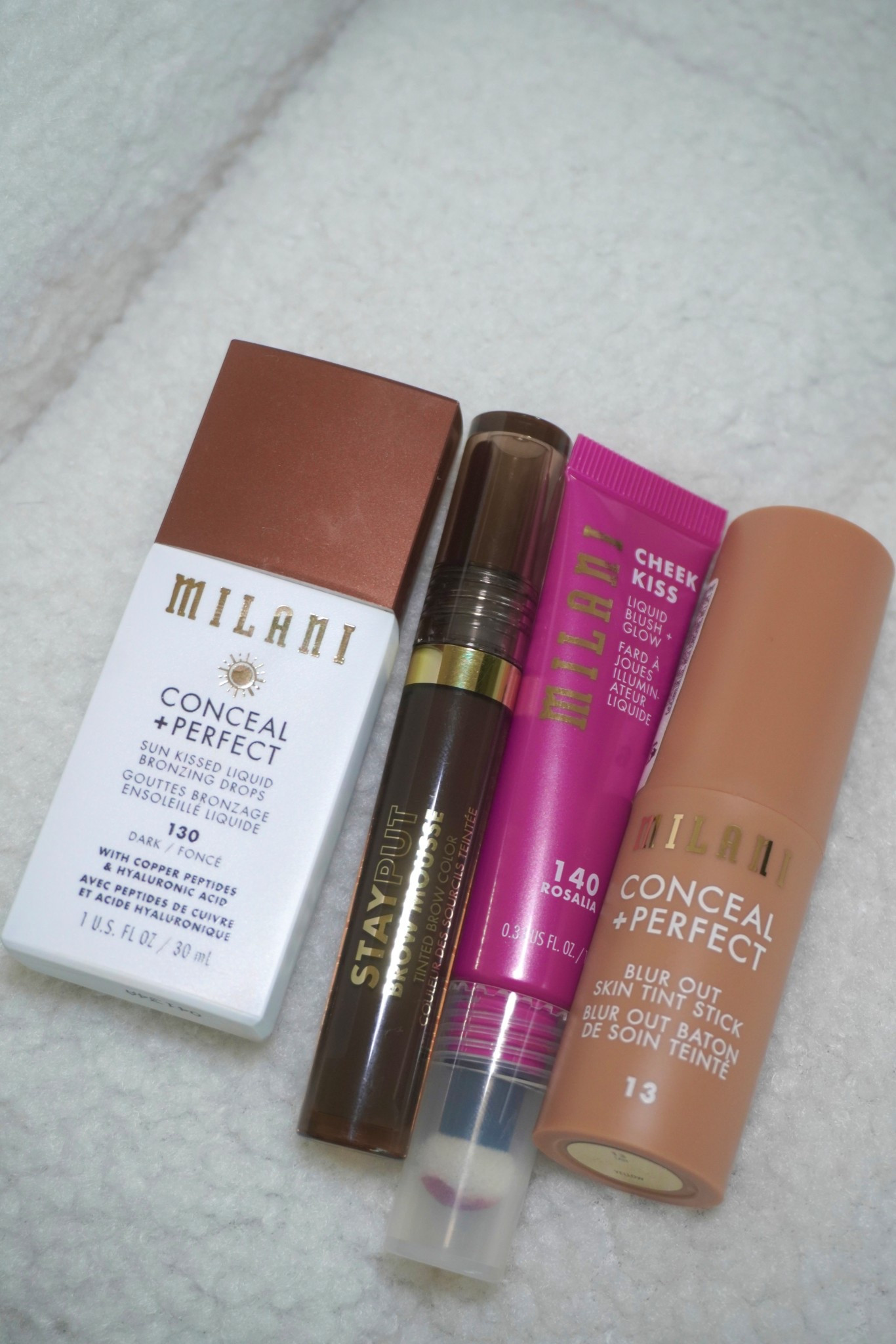  #ad I think I’ve finally perfected my new mom makeup routine. All I need is a few @milanicosmetics @target products and 5-10 minutes now. I’m officially in the mom club lol.
 
Products Used :
Milani Conceal + Perfect Sun Kissed Liquid Bronzing Drops - 130
Milani  Cheek Kiss Blush + Glow - 140
Stay Put Brow Mousse
Conceal + Perfect Blur Out Skin Tint Stick - 13
 
All products linked on my @shop.LTK in my bio ✨ #GRWMilani #milanicosmetics #TargetPartner #Target #liketkit                                      