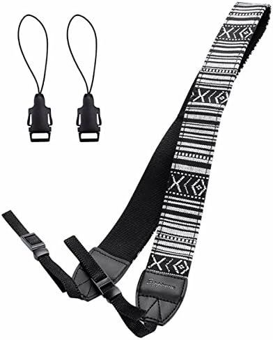 Eggsnow Camera Shoulder Strap Universal Vintage Camera Neck Belt Strap with Connect Buckle for Wo... | Amazon (US)