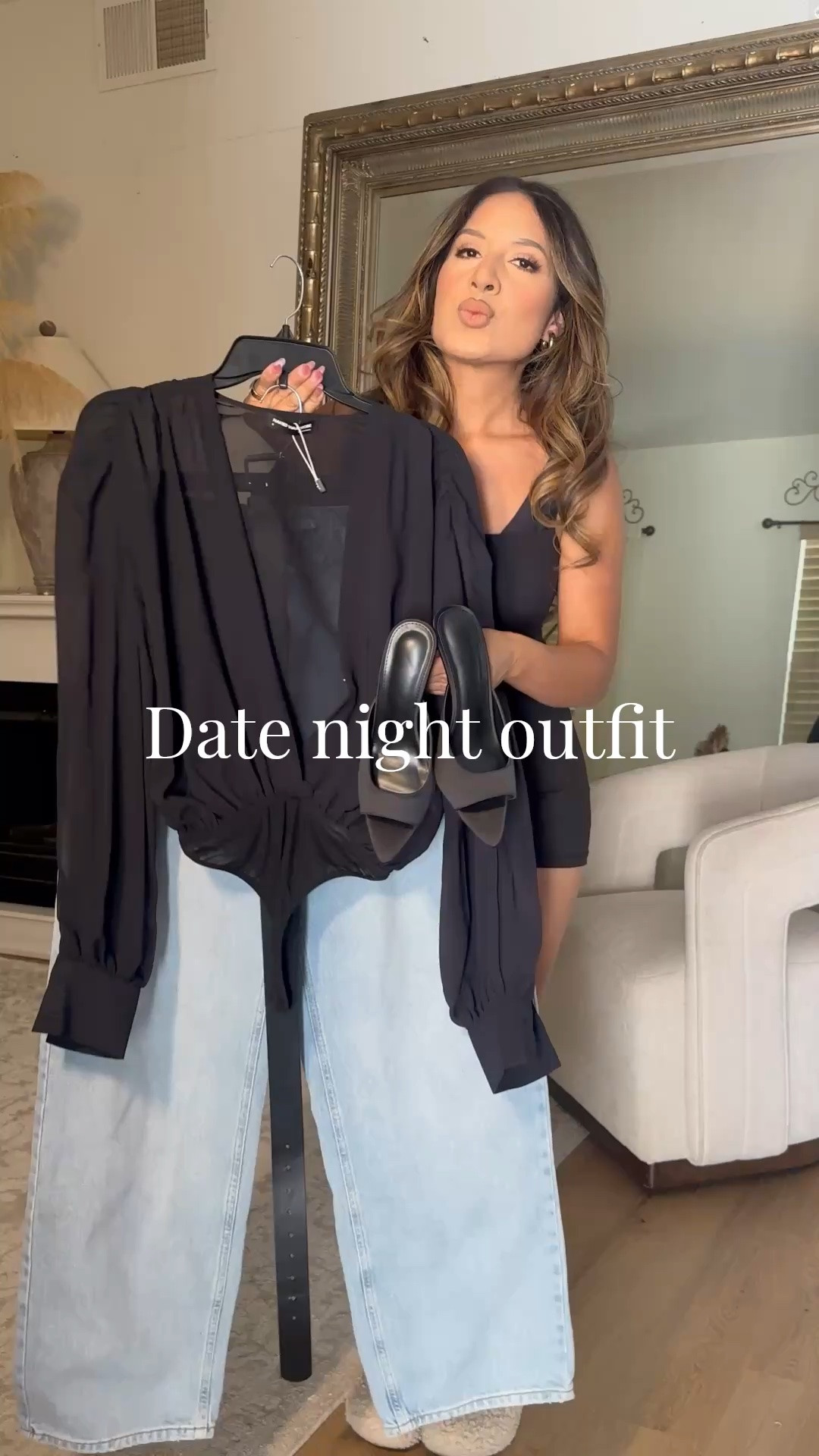 A little date night outfit inspo! Linking similar styles so you can recreate this outfit 🤗🖤🫶🏼

#LTKgrwm #LTKPetite #LTKootd
