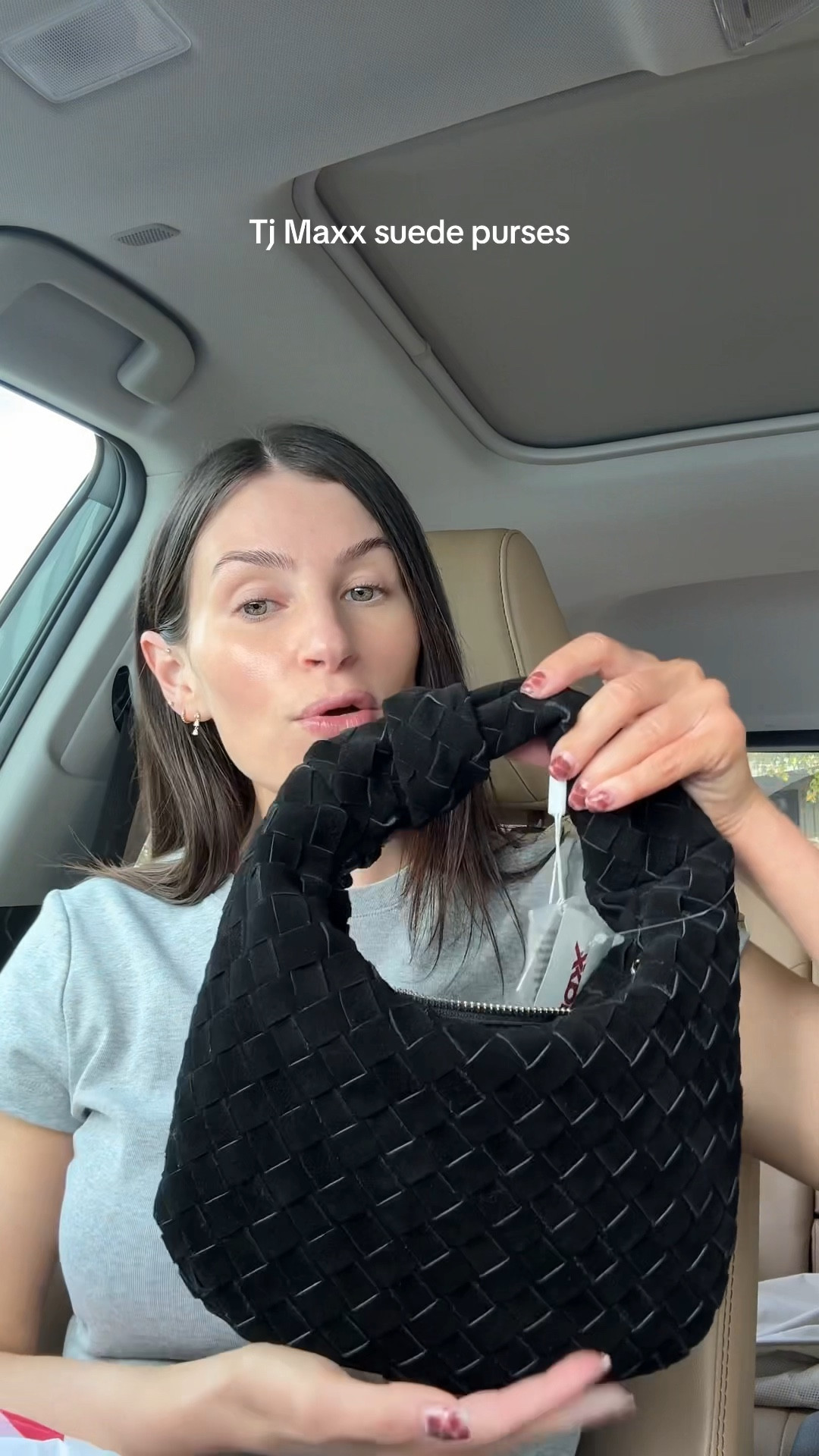 Suede woven purse 
Bottega dupe


#LTKFindsUnder50 #LTKSaleAlert #LTKItBag