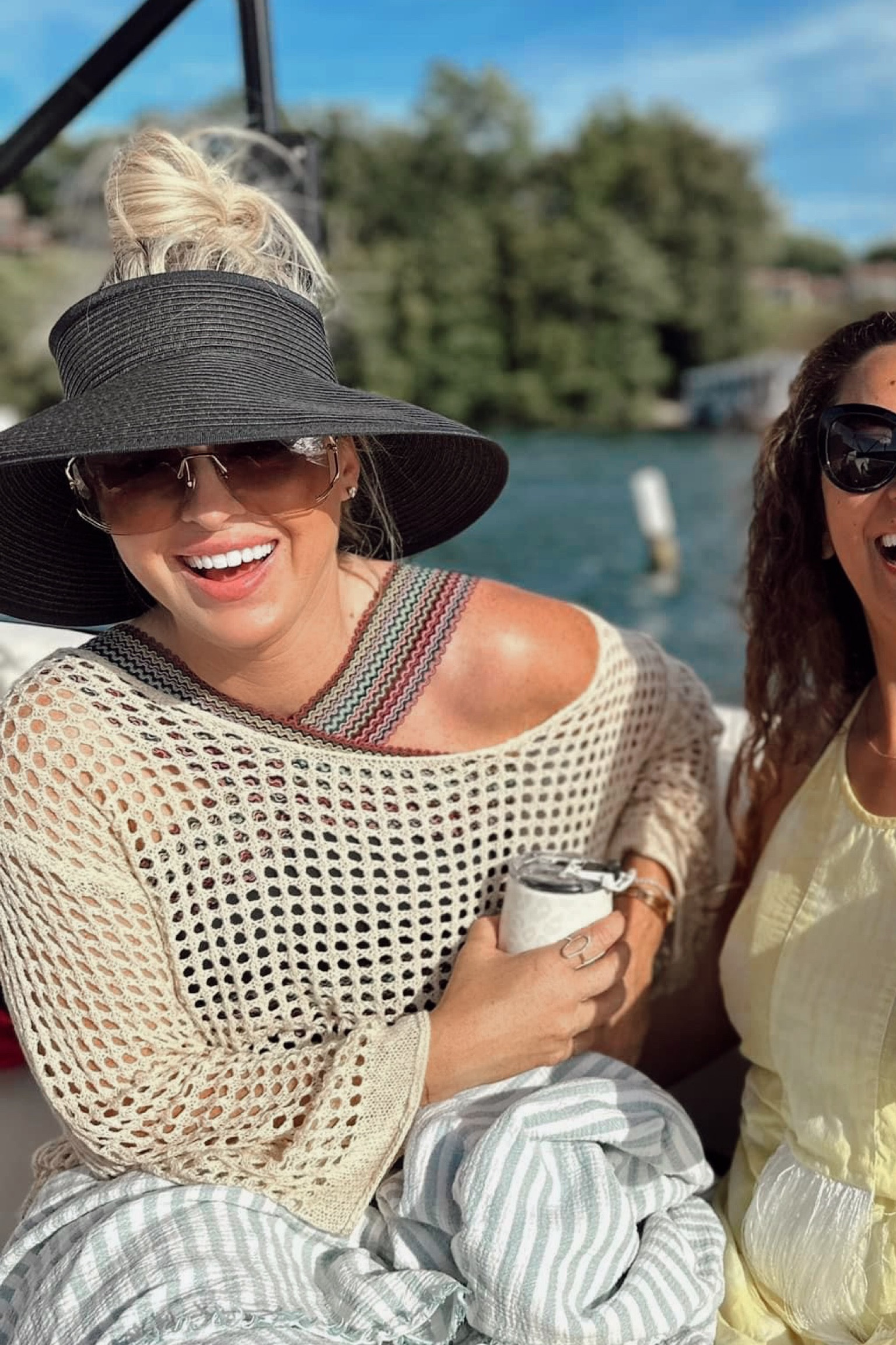 My boat look! 
Almost all from Amazon! Size up in swimsuit! 

#LTKunder50 #LTKswim #LTKtravel