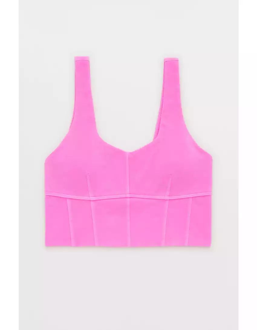 OFFLINE By Aerie OG Corset Longline Sports Bra | Aerie