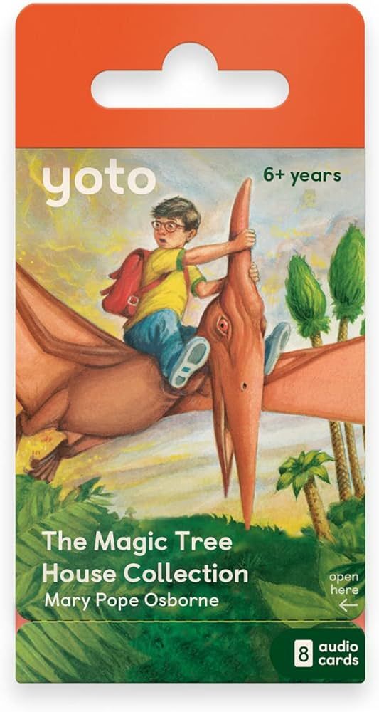 Yoto Player - 8 Audiobook Cards, 5 Hours, Ages 6+, Easy Setup, Kid-Friendly | Amazon (US)