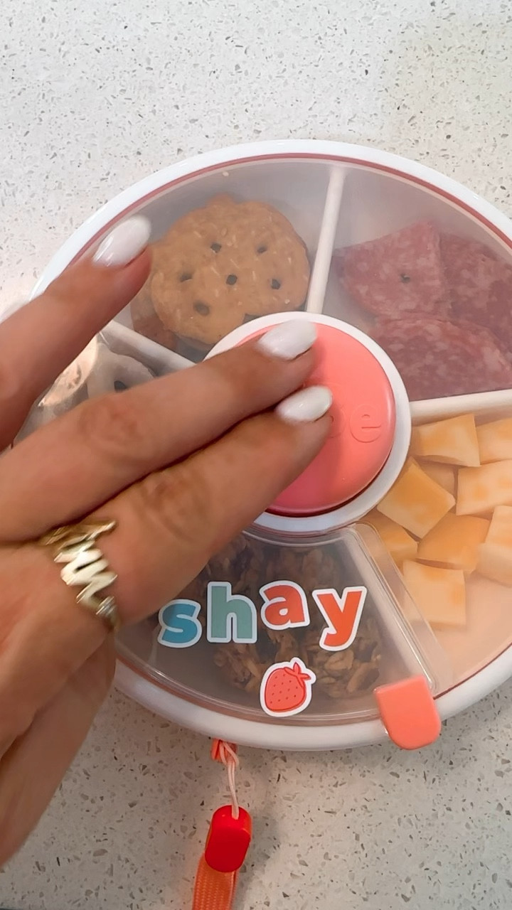 The very best toddler + kid snack spinner. It even comes in a lunch version. Stocking stuffer idea! It even comes with a entire sheet of stickers to personalize!

#LTKfamily #LTKGiftGuide #LTKfindsunder50