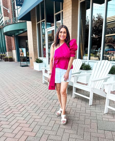 The prettiest top you can dress up for a special occasion or pair with denim for an every day look!💕

Pink top// fun // hot pink // wrap tie 

#LTKstyletip #LTKunder50