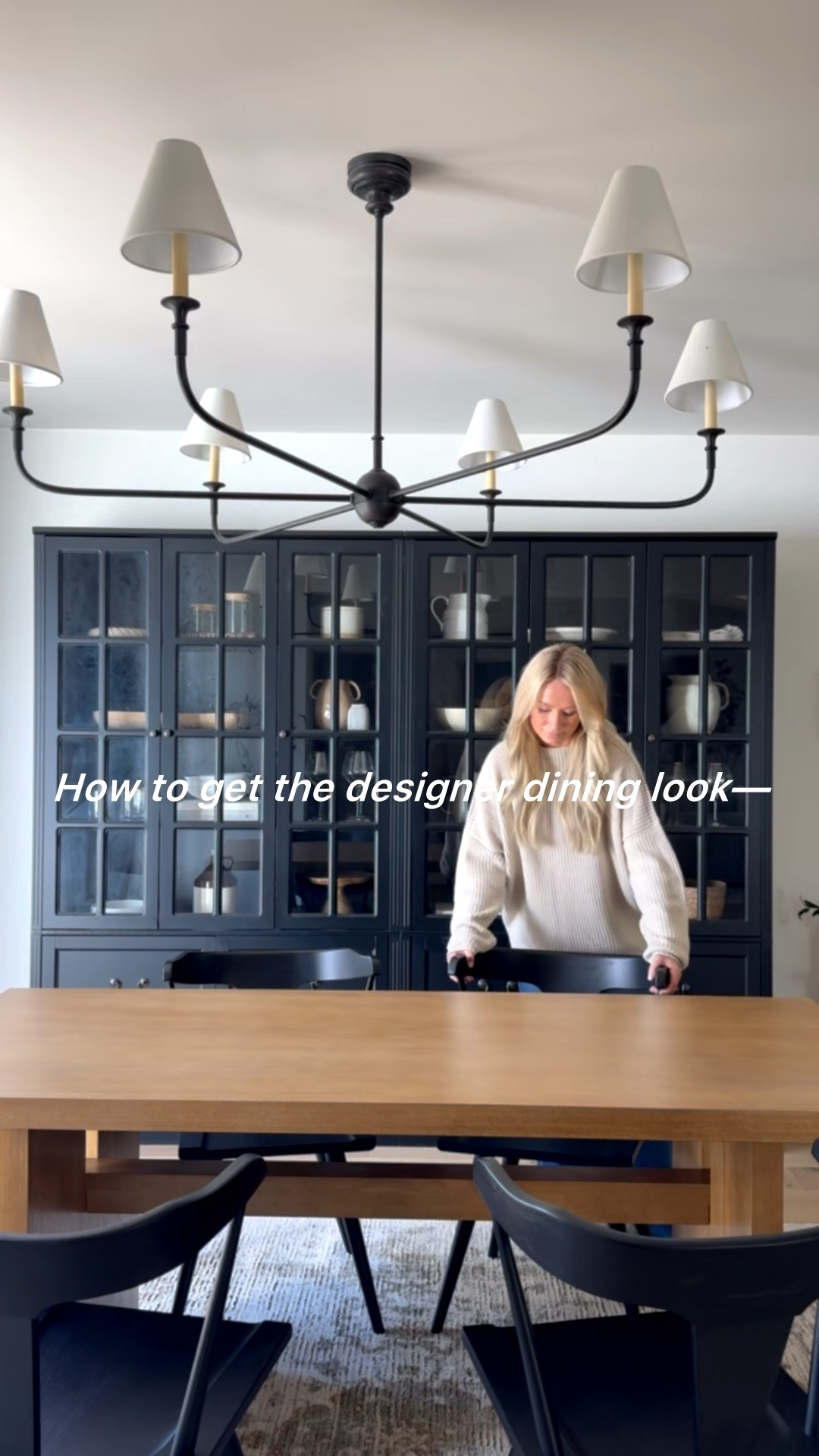 Get a designer dining look for less than you’d think!! Used this Amazon dining table to create on on-trend but attainable dining room. Also featuring my Amazon cabinet. Target rug. Amazon curtains! 

#LTKFindsUnder100 #LTKSaleAlert #LTKHome